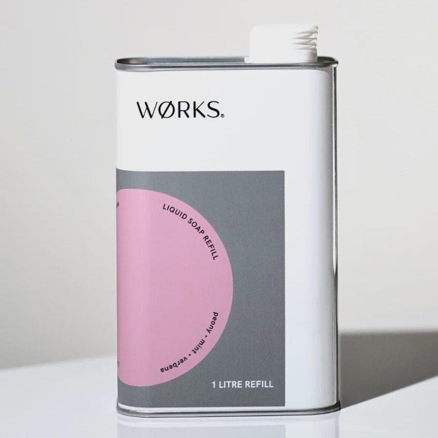 Works Refill - Peony Body Soap