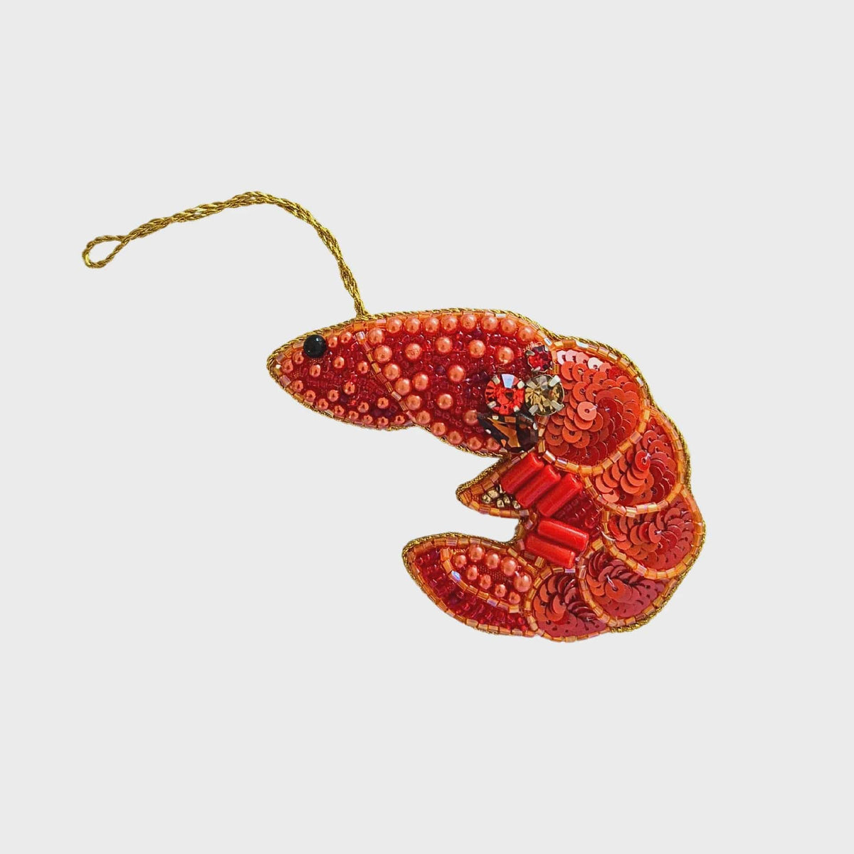 Zoda Peter Prawn Sequin Decoration